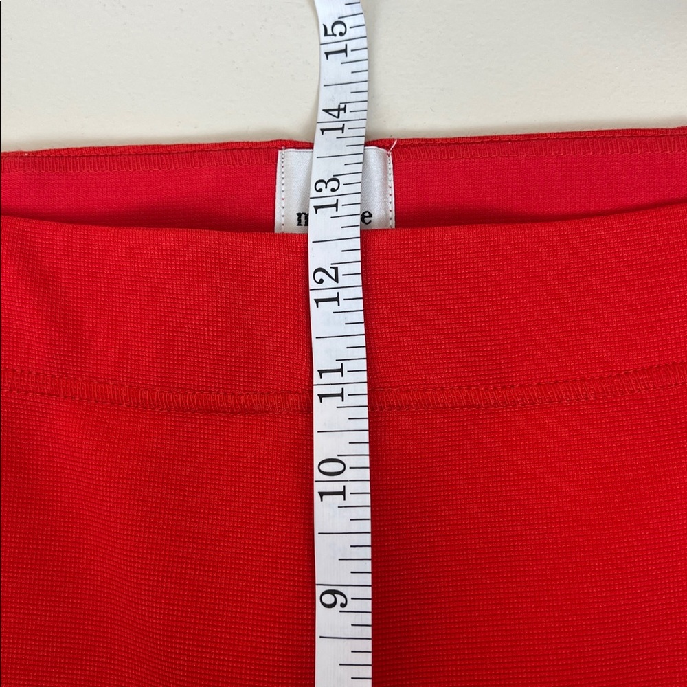 NWT Anthropologie Maeve The Margot Kick Flare Cropped Textured Red Pants XLP - Picture 10 of 11